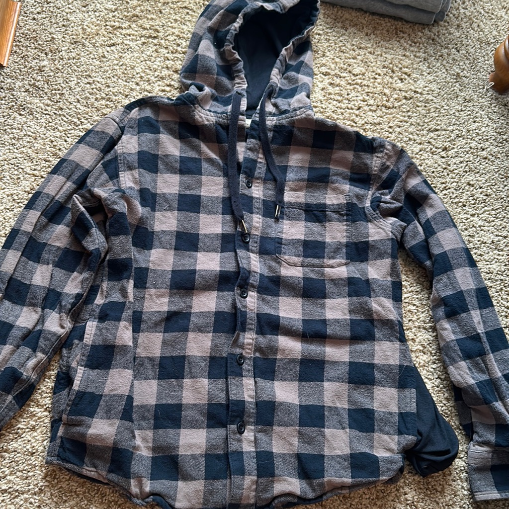 Small Flannel Jacket.